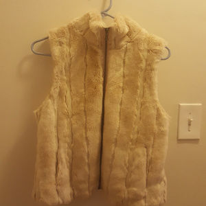 Express Faux Fur Vest